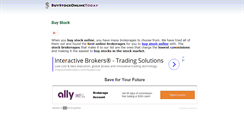 Desktop Screenshot of buystock.net